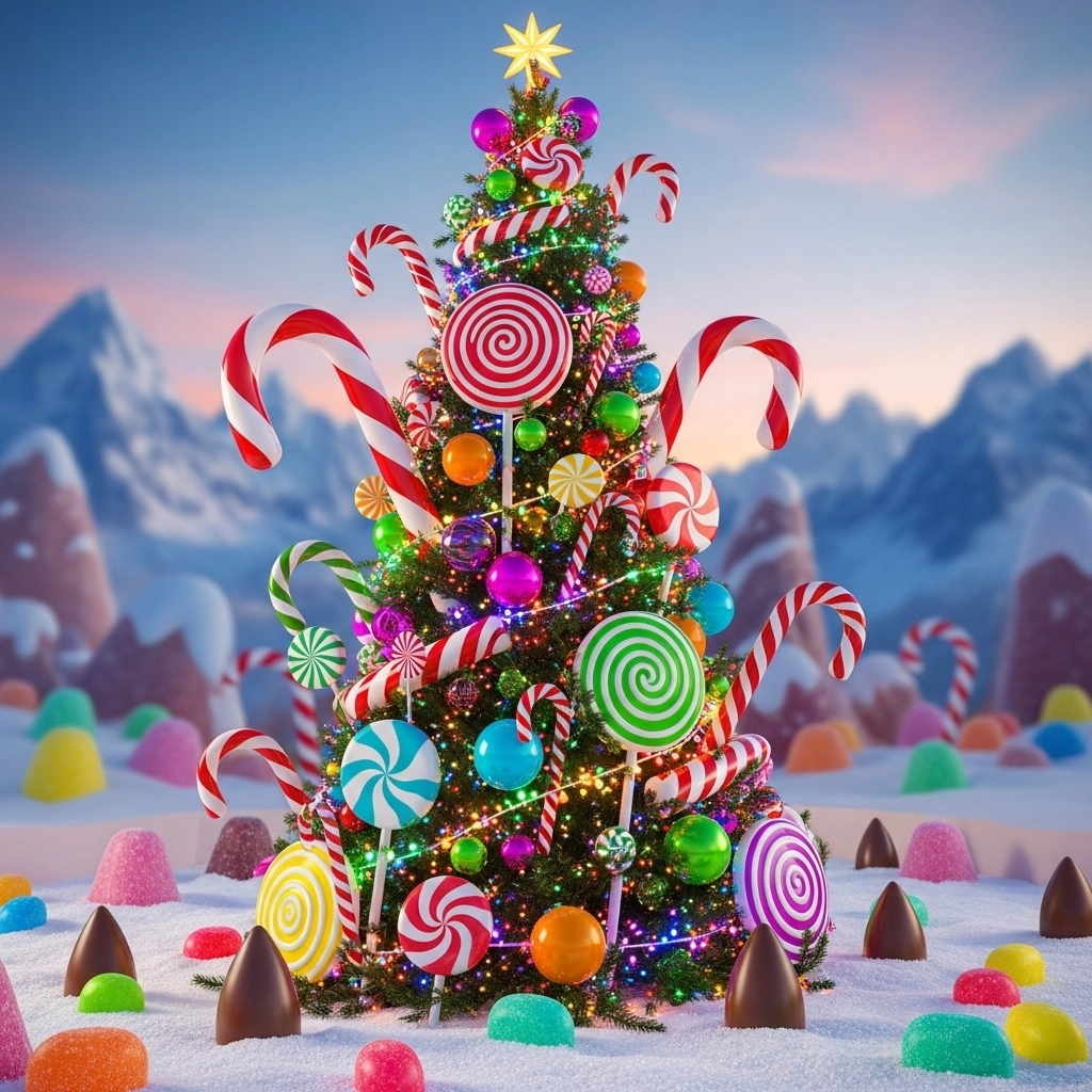 Candy Tree Christmas